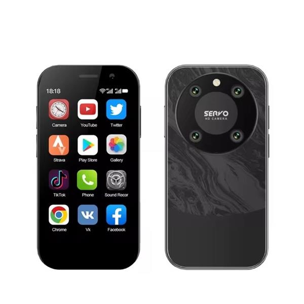 Grote foto king 9000 mini smartphone 2 gb ram 16 gb opslag 5 mp camera 2000mah batterij zwart telecommunicatie mobieltjes