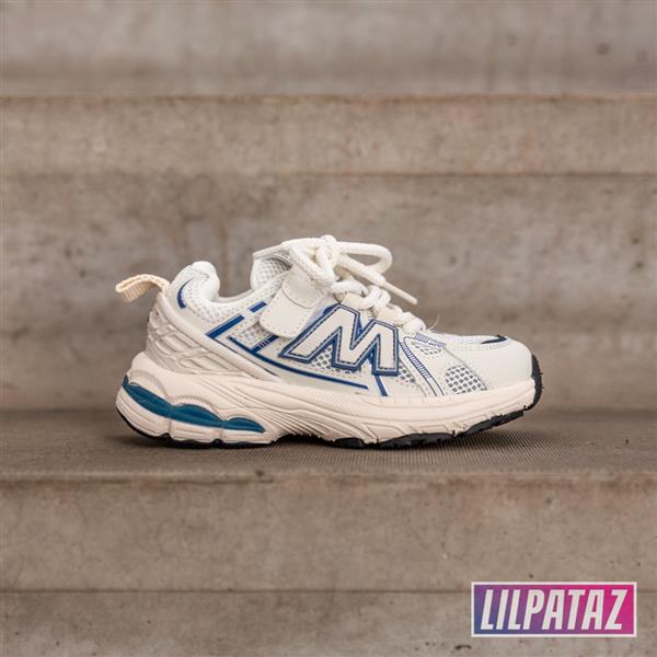 Grote foto moodz white maat 26 37 kindersneakers maat 29 kinderen en baby schoenen voor meisjes