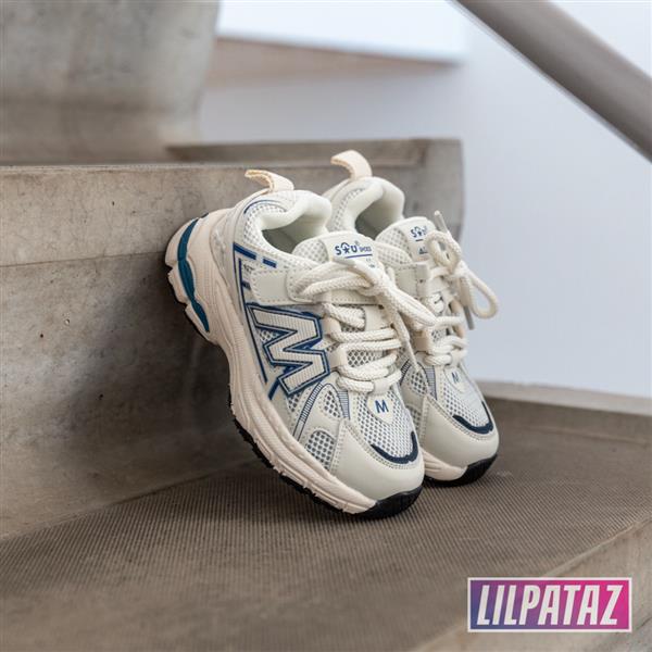 Grote foto moodz white maat 26 37 kindersneakers maat 29 kinderen en baby schoenen voor meisjes