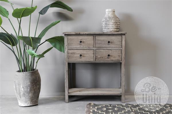 Grote foto sidetable pacha h90 x b80 x d35 huis en inrichting woningdecoratie