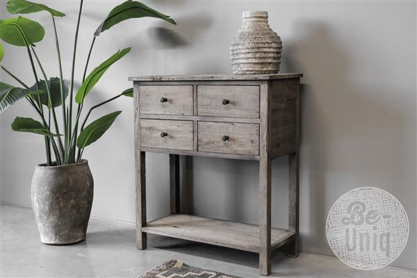 Grote foto sidetable pacha h90 x b80 x d35 huis en inrichting woningdecoratie