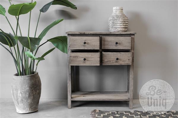 Grote foto sidetable pacha h90 x b80 x d35 huis en inrichting woningdecoratie