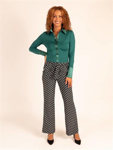 Grote foto blouse angelina reb 1337 kleding dames overige kledingstukken
