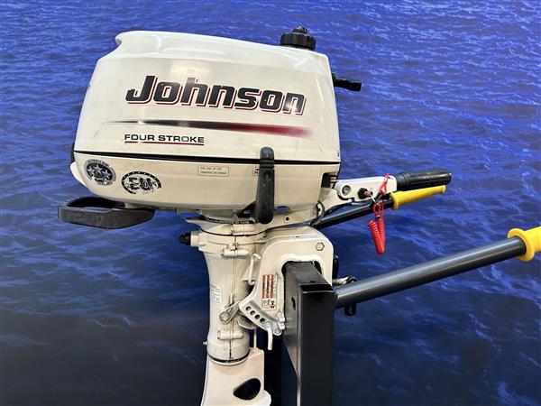 Grote foto johnson 6 pk artnr 5030 gebruikte langstaart watersport en boten buiten en binnenboordmotoren