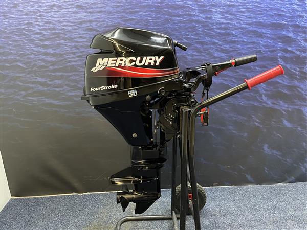 Grote foto mercury 8pk buitenboordmotor zeer nette kortstaart artnr. watersport en boten buiten en binnenboordmotoren