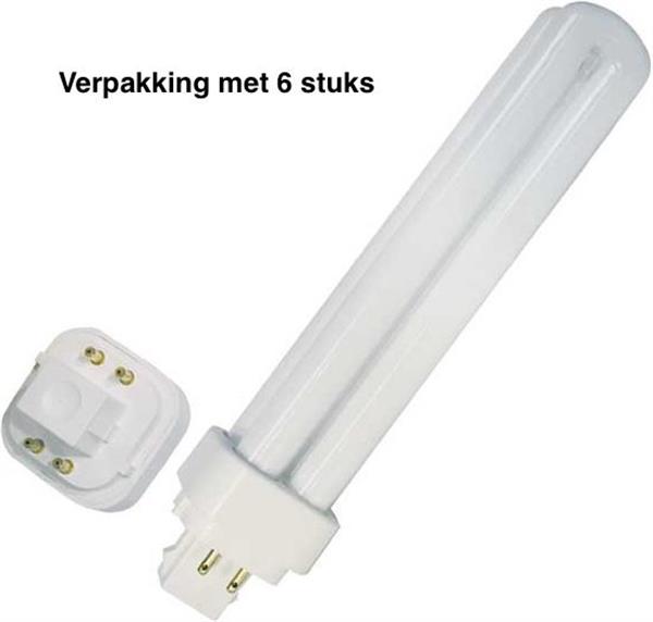 Grote foto ormalight ormalight g24q 1 10 watt ol de 4 pins 6stuks doe het zelf en verbouw lasapparaten