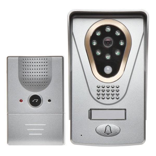 Grote foto wifi deurbel kit micro sd kaart audio app kdb400 audio tv en foto algemeen