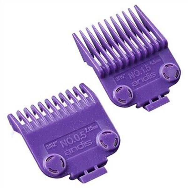 Grote foto andis master magnetic comb set 0.5 1.5 kleding dames sieraden