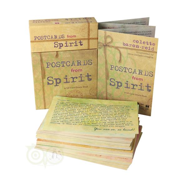 Grote foto postcards from spirit cards colette baron reid engelstalig boeken overige boeken