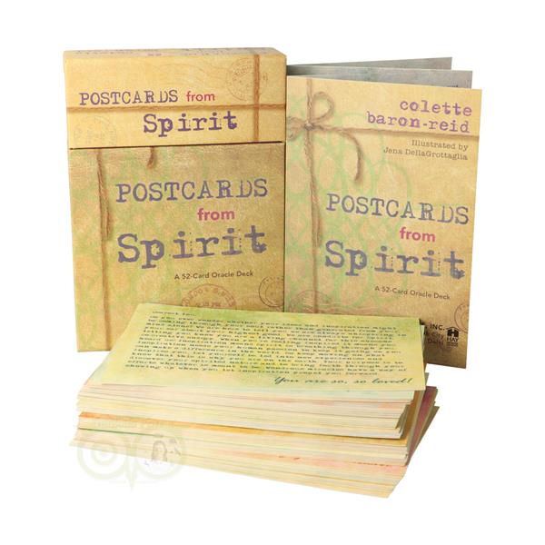 Grote foto postcards from spirit cards colette baron reid engelstalig boeken overige boeken