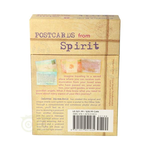 Grote foto postcards from spirit cards colette baron reid engelstalig boeken overige boeken