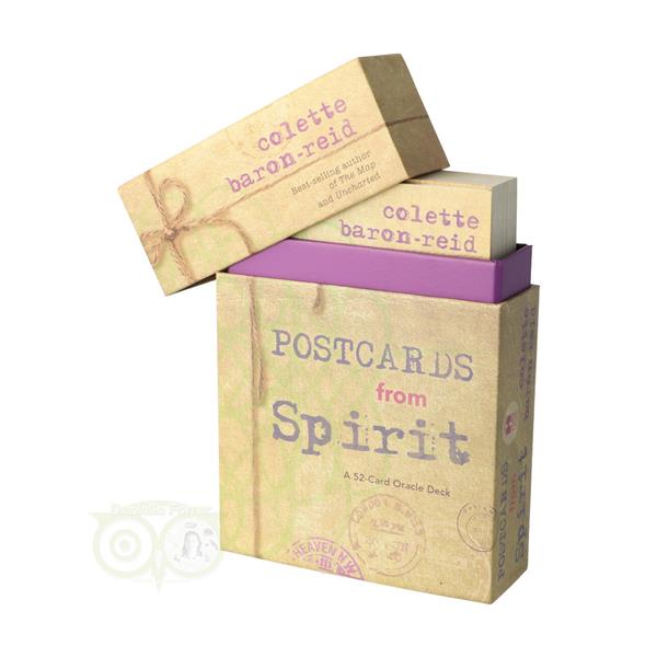 Grote foto postcards from spirit cards colette baron reid engelstalig boeken overige boeken