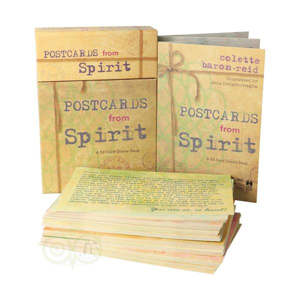 Grote foto postcards from spirit cards colette baron reid engelstalig boeken overige boeken