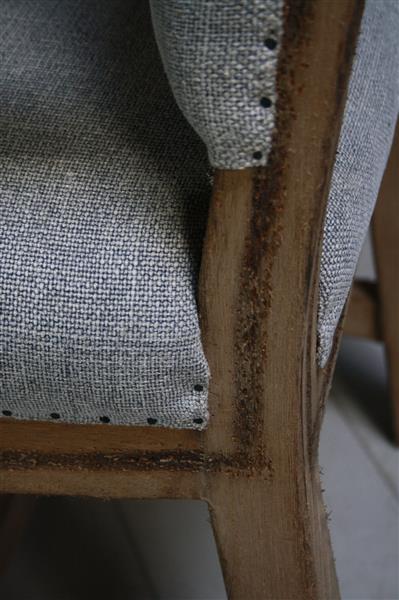 Grote foto ralph lauren stoel stof hout 116 cm huis en inrichting woningdecoratie