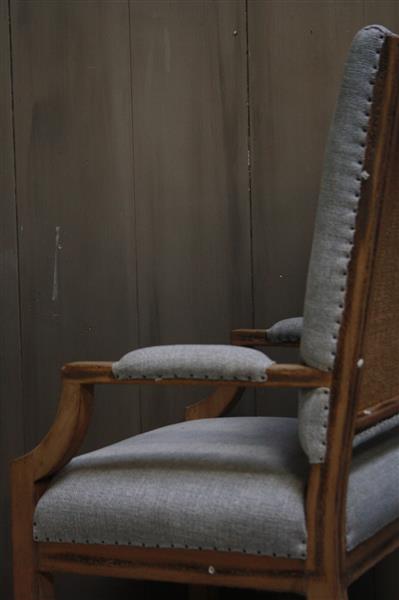 Grote foto ralph lauren stoel stof hout 116 cm huis en inrichting woningdecoratie