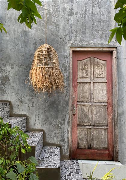 Grote foto de casita hanglamp naturel s huis en inrichting bankstellen