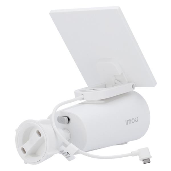 Grote foto imou 3mp wifi camera microfoon speaker accu zonnepaneel k9dcp 3t0we audio tv en foto videobewakingsapparatuur