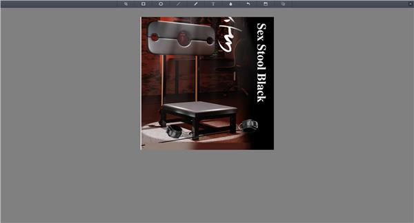 Grote foto schandblok verstelbare bdsm bondage stoelen. erotiek sm artikelen