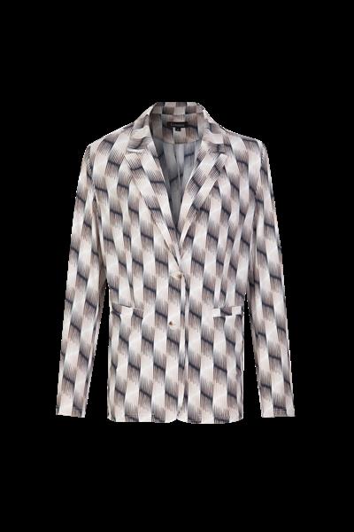 Grote foto becky blazer 24vyg07 zand sahara kleding dames jassen zomer