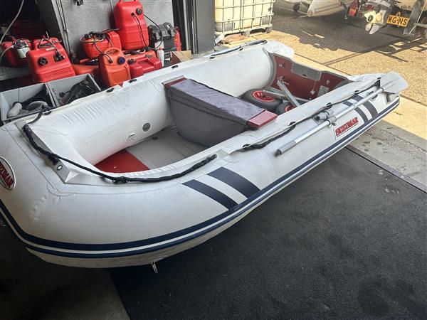 Grote foto a rubberboot suzumar aluminium vlonderbodem nieuwe boot watersport en boten motorboten en jachten