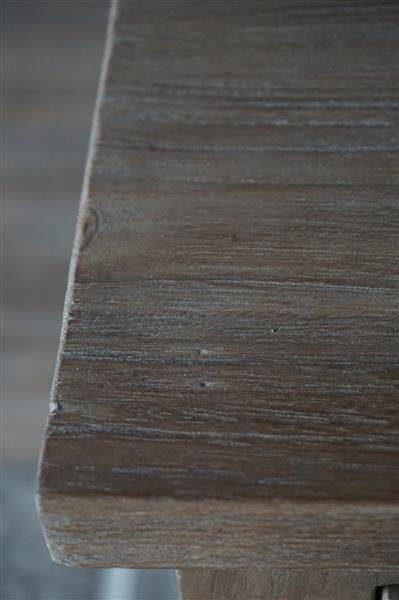 Grote foto teak nachtkastje 1 lade 2 deurtjes h71 x b50 5 x d35 cm huis en inrichting bankstellen