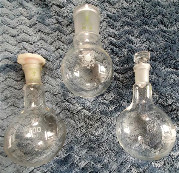 Grote foto laboratoriumglas bolbodemkolven diversen overige
