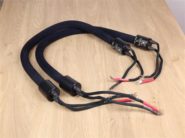 Grote foto kimber kable black pearl 88 pure silver highend audio speaker cables 1 5 metre audio tv en foto onderdelen en accessoires