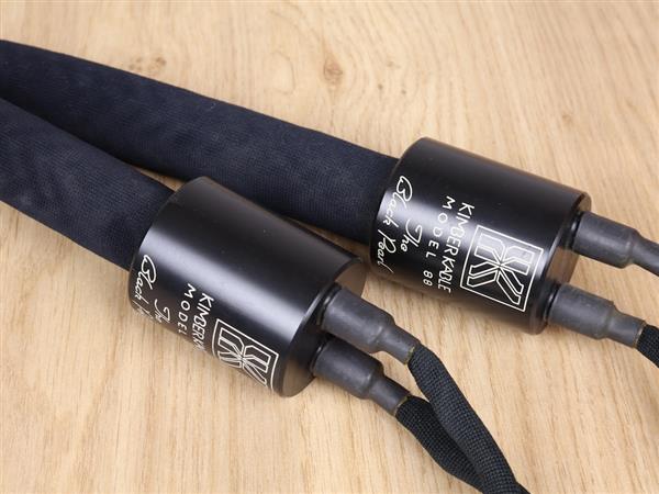 Grote foto kimber kable black pearl 88 pure silver highend audio speaker cables 1 5 metre audio tv en foto onderdelen en accessoires