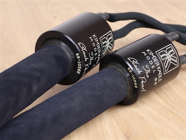 Grote foto kimber kable black pearl 88 pure silver highend audio speaker cables 1 5 metre audio tv en foto onderdelen en accessoires