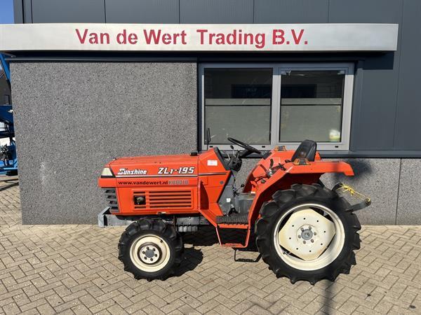Grote foto minitractor midetractor kubota sunshine zl1 195d 4x4 diesel agrarisch tractoren