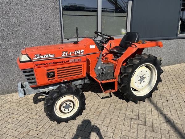 Grote foto minitractor midetractor kubota sunshine zl1 195d 4x4 diesel agrarisch tractoren