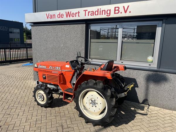 Grote foto minitractor midetractor kubota sunshine zl1 195d 4x4 diesel agrarisch tractoren