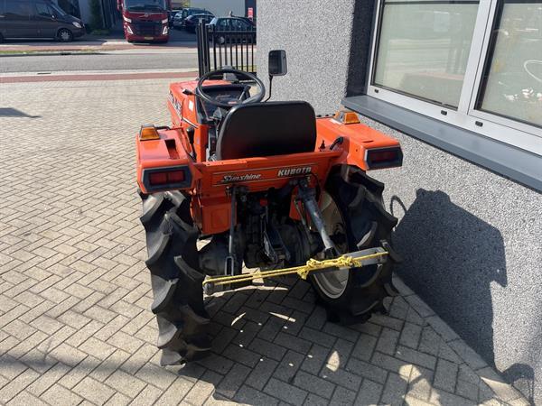 Grote foto minitractor midetractor kubota sunshine zl1 195d 4x4 diesel agrarisch tractoren
