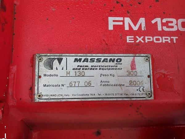 Grote foto massano fm 130 grondfrees agrarisch akkerbouw