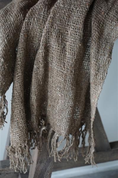 Grote foto shabby doek leem l155 x b55 cm huis en inrichting woningdecoratie