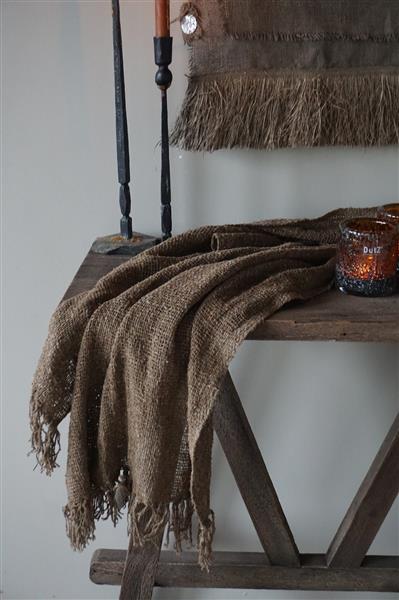 Grote foto shabby doek leem l155 x b55 cm huis en inrichting woningdecoratie