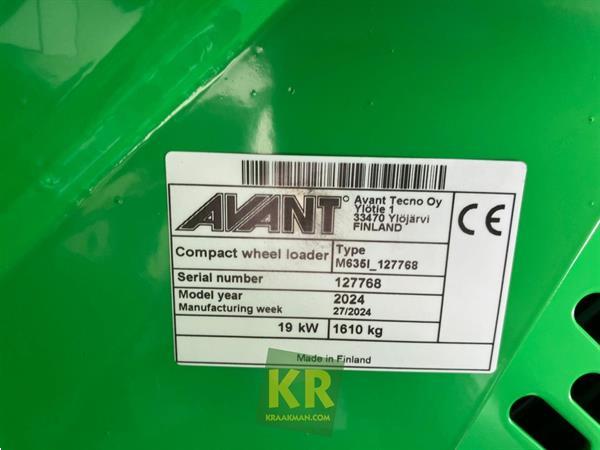 Grote foto avant 635i shovel 31342 agrarisch akkerbouw