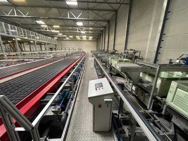 Grote foto aweta 2xg av 8 36 1 sorteerlijn voor appels en peren met 2 x 8 banen en 32 uitgangen agrarisch tuinbouw