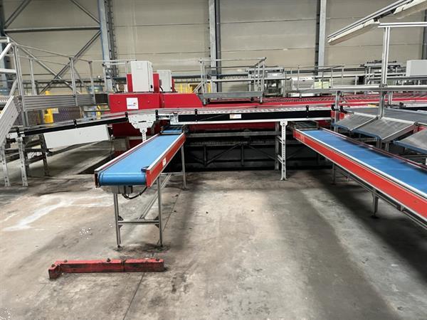 Grote foto aweta 2xg av 8 36 1 sorteerlijn voor appels en peren met 2 x 8 banen en 32 uitgangen agrarisch tuinbouw