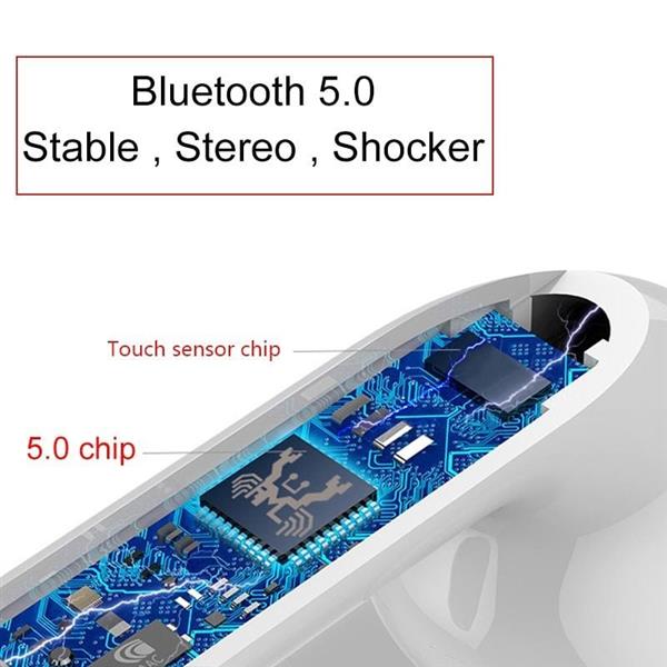 Grote foto i12 touchcontrol in ear oortjes draadloos bluetooth geen airpods inear audio tv en foto koptelefoons