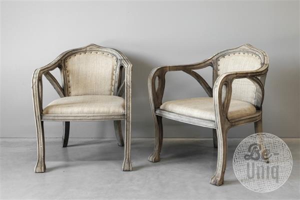 Grote foto landelijke armstoel paris h82xb62xd76 cm huis en inrichting woningdecoratie