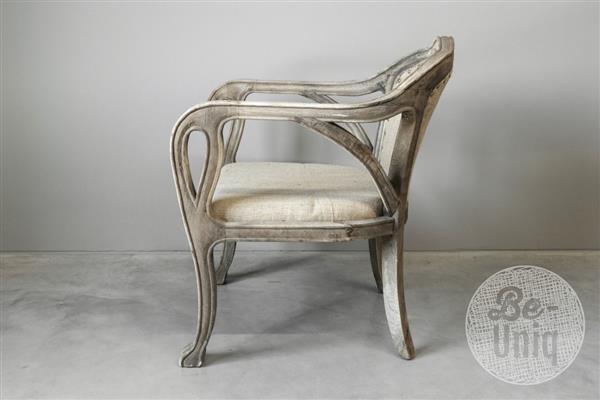 Grote foto landelijke armstoel paris h82xb62xd76 cm huis en inrichting woningdecoratie