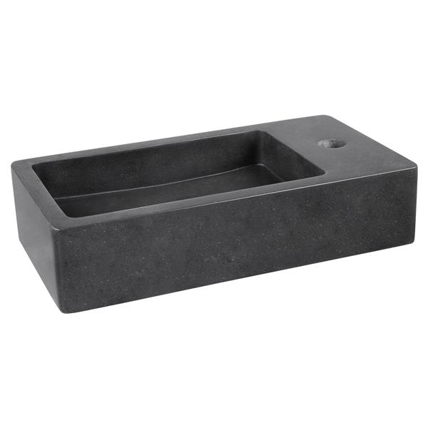 Grote foto fontein hura l bombai zwart h11 5 x b40 x d22 cm huis en inrichting complete badkamers
