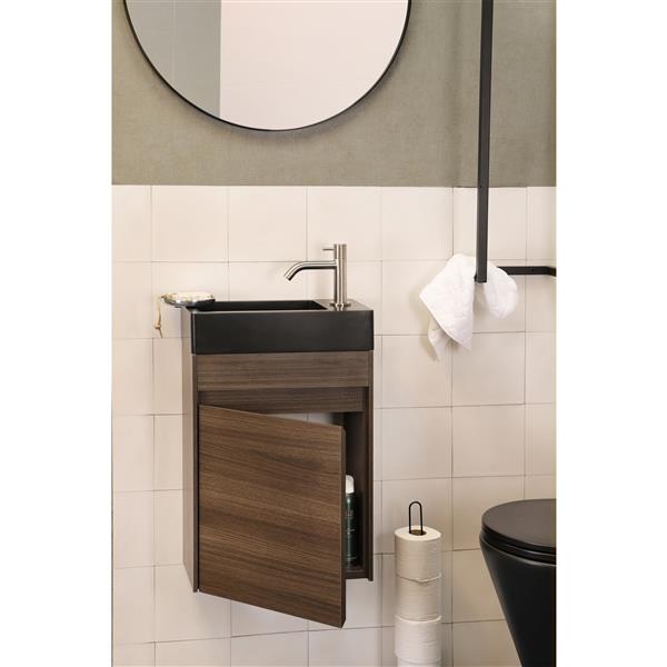 Grote foto fontein hura l bombai zwart h11 5 x b40 x d22 cm huis en inrichting complete badkamers