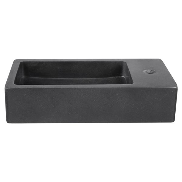 Grote foto fontein hura l bombai zwart h11 5 x b40 x d22 cm huis en inrichting complete badkamers