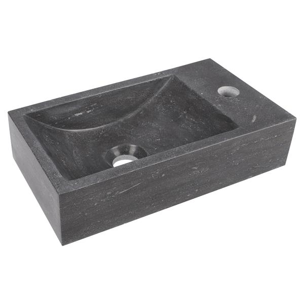 Grote foto fontein hura l limestone h11 x b40 x d22 cm huis en inrichting complete badkamers