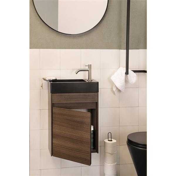 Grote foto fontein hura l bombai zwart h11 5 x b40 x d22 cm huis en inrichting complete badkamers