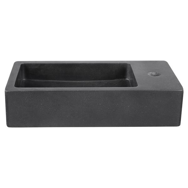 Grote foto fontein hura l bombai zwart h11 5 x b40 x d22 cm huis en inrichting complete badkamers