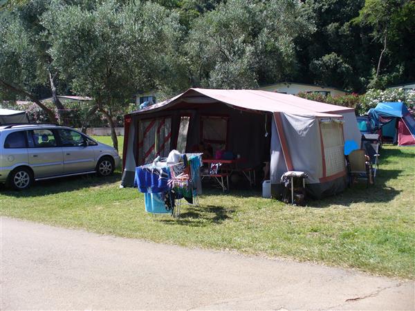 Grote foto roadmaster family extra s. kleur grijs rood caravans en kamperen vouwwagens