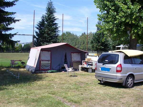 Grote foto roadmaster family extra s. kleur grijs rood caravans en kamperen vouwwagens